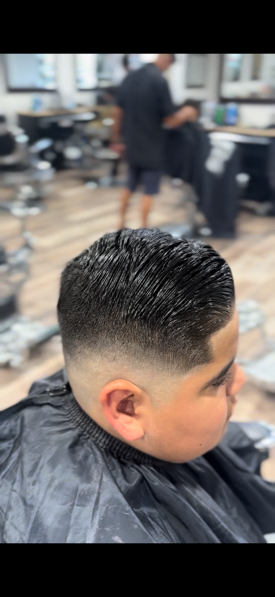 Classic fade — clean line-up